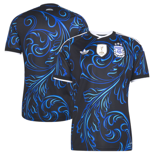 Argentina National Team adidas 2026 Away Replica Jersey - Black