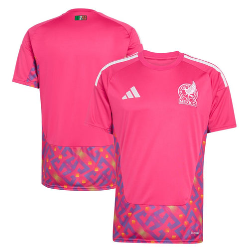 Mexico National Team adidas 2026 Goalkeeper Goalkeeper Replica Jersey - Pink