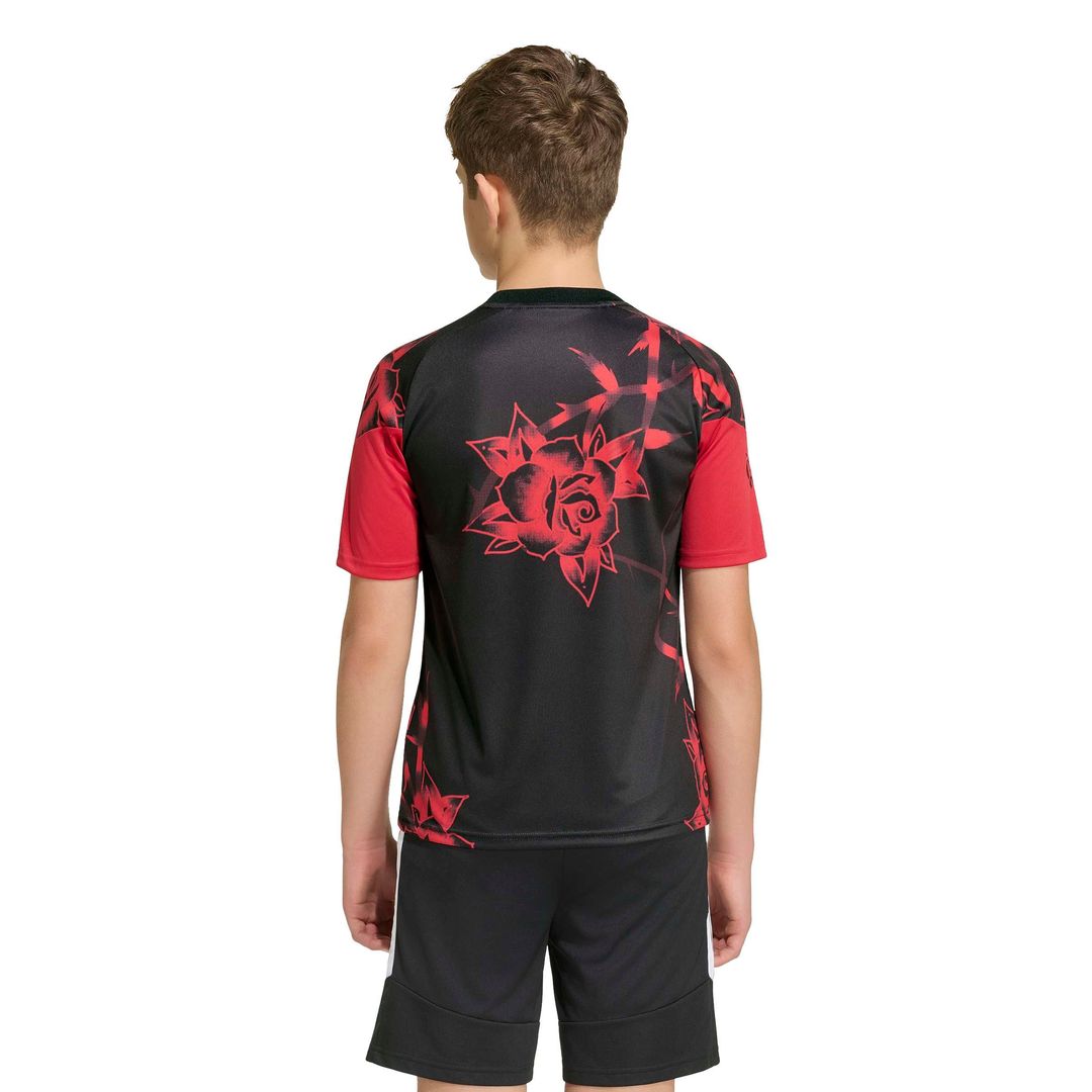 Manchester United adidas Youth Home 2026/27 Pre-Match Top - Red