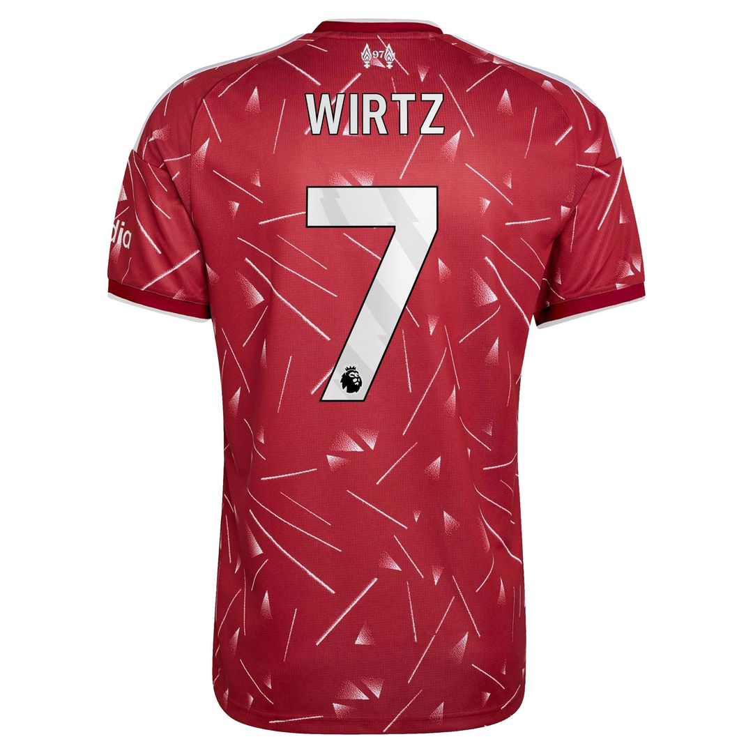 Florian Wirtz Liverpool adidas 2026/27 Home Replica Jersey - Red