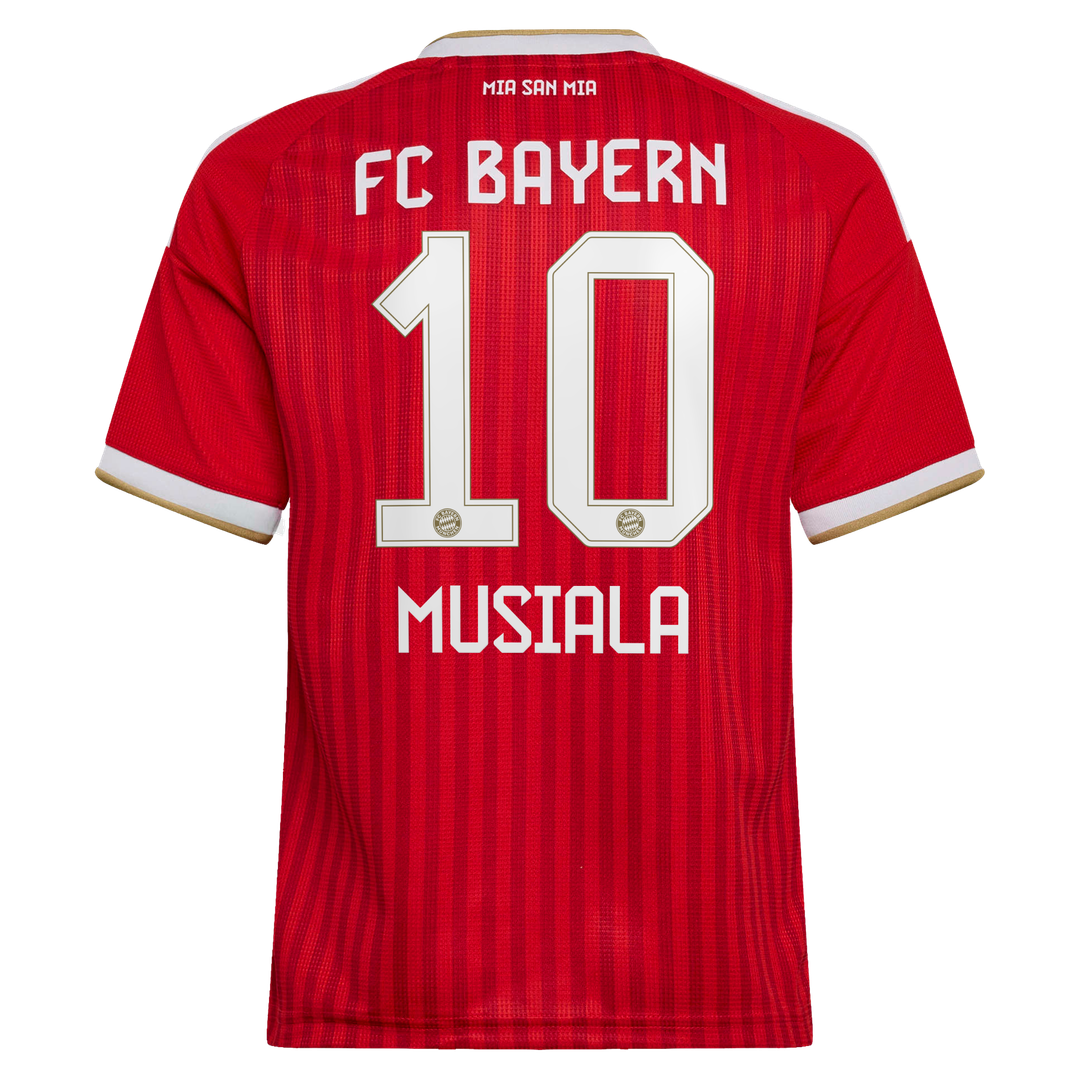 Jamal Musiala Bayern Munich adidas Youth 2026/27 Home Replica Jersey - Red