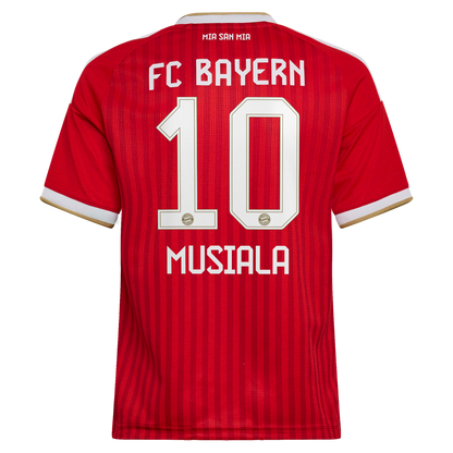 Jamal Musiala Bayern Munich adidas Youth 2026/27 Home Replica Jersey - Red
