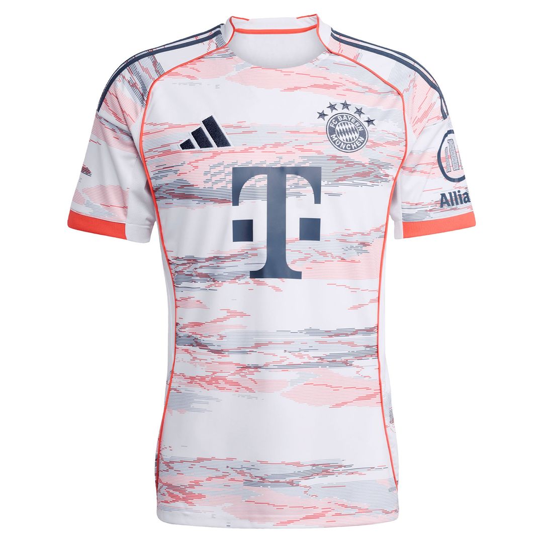 Harry Kane Bayern Munich adidas 2025/26 Away Replica Player Jersey - White
