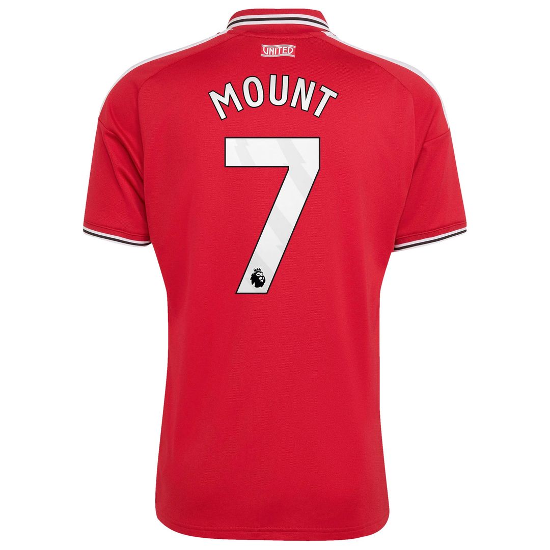 Mason Mount Manchester United adidas 2026/27 Home Replica Jersey - Red