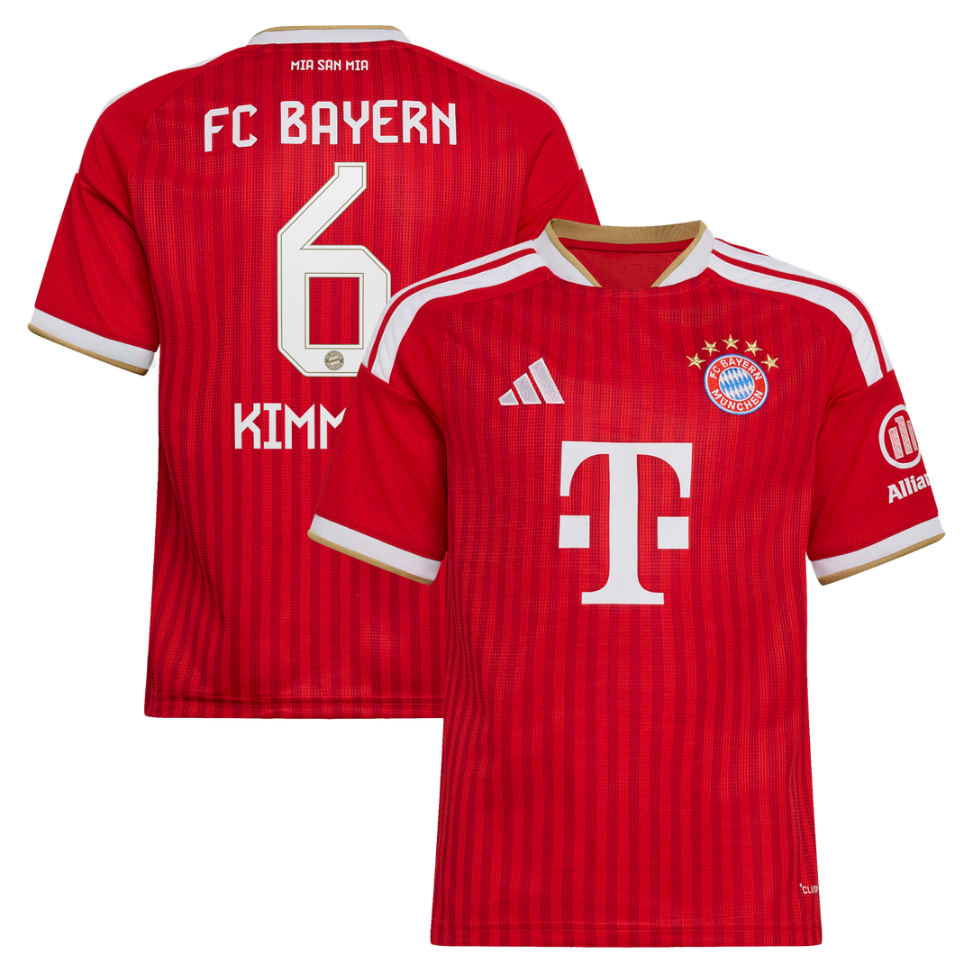 Joshua Kimmich Bayern Munich adidas Youth 2026/27 Home Replica Jersey - Red