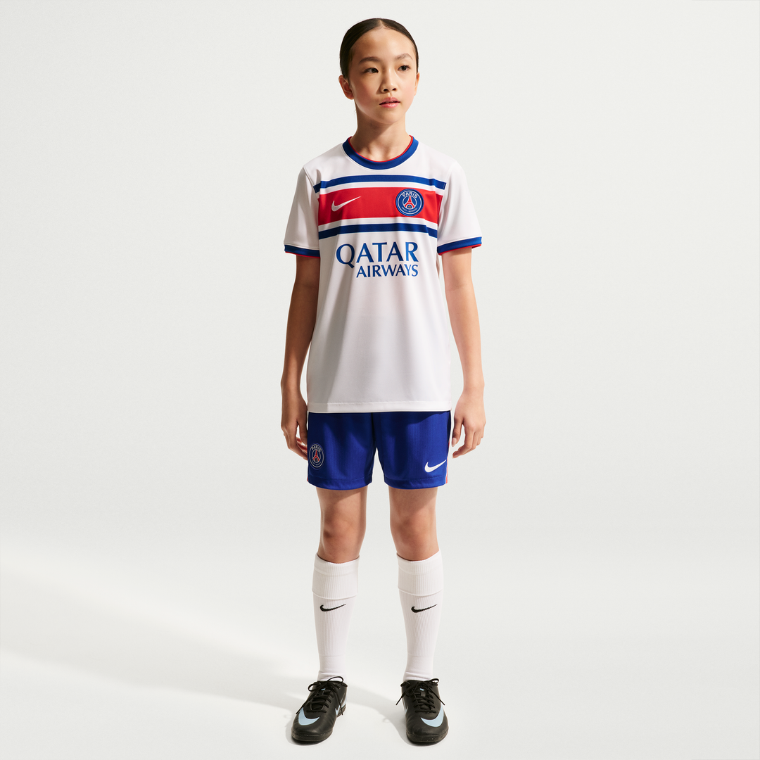 Paris Saint-Germain Nike Youth 2026/27 Away Pre-Match Top - White