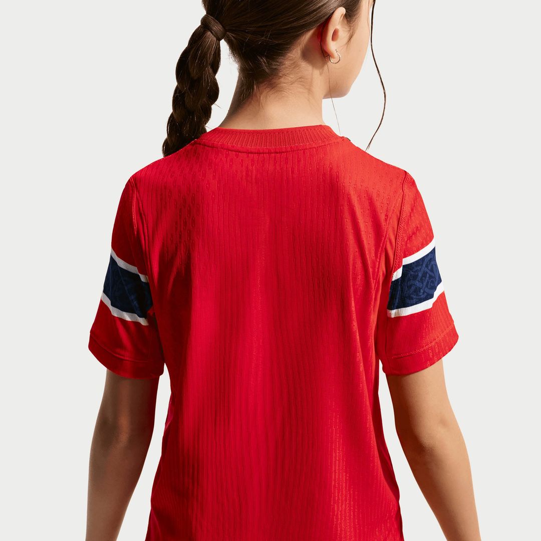 Norway National Team Nike Youth 2026 Home Match Authentic Jersey - Red