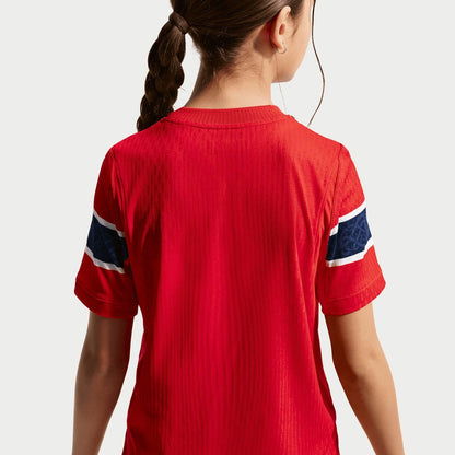 Norway National Team Nike Youth 2026 Home Match Authentic Jersey - Red