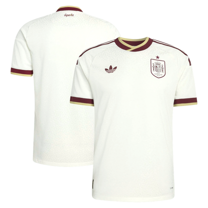 Spain National Team adidas 2026 Away On-Field Authentic Jersey - White
