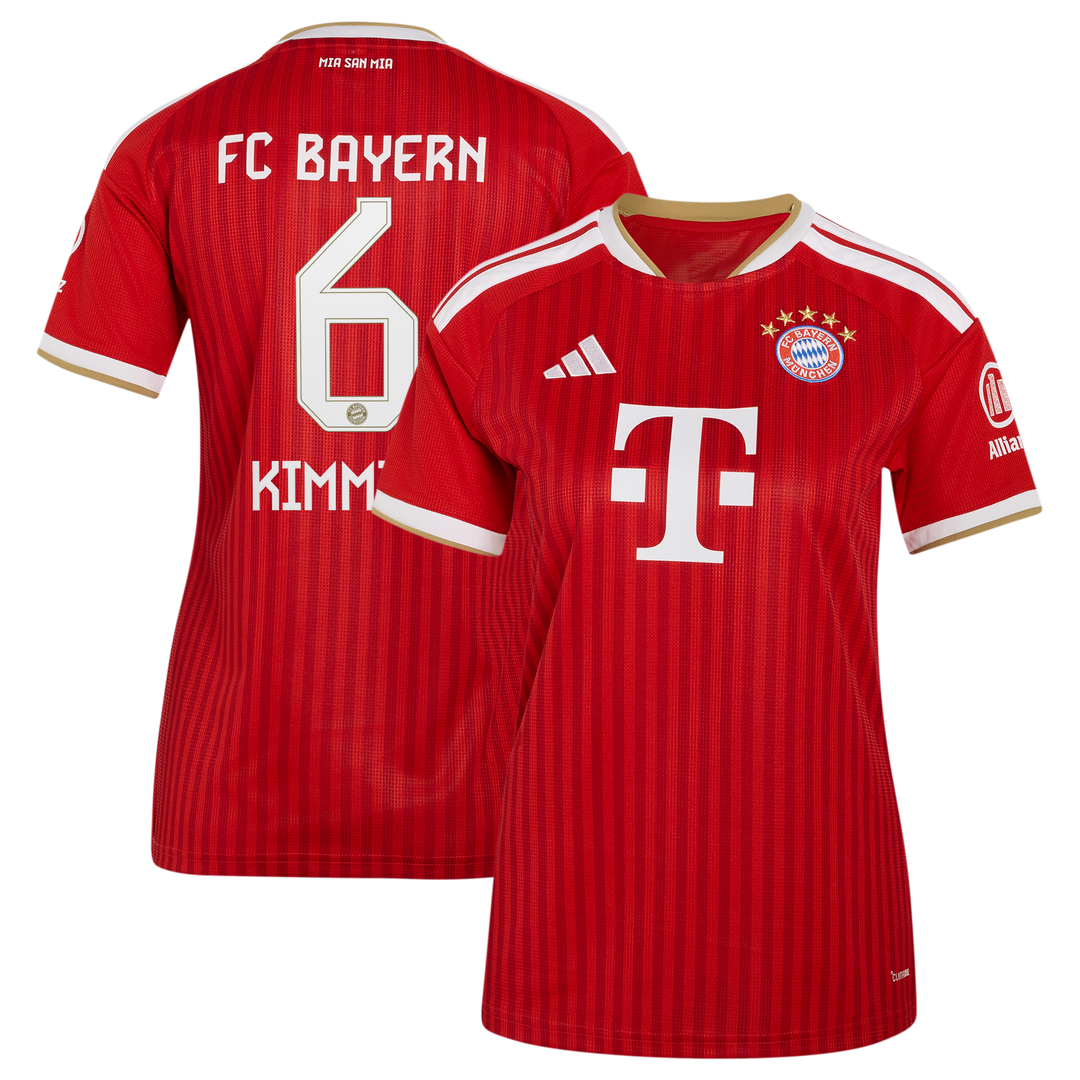 Joshua Kimmich Bayern Munich adidas Women's 2026/27 Home Replica Jersey - Red