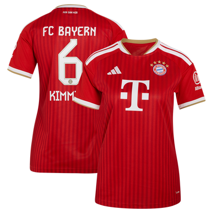 Joshua Kimmich Bayern Munich adidas Women's 2026/27 Home Replica Jersey - Red