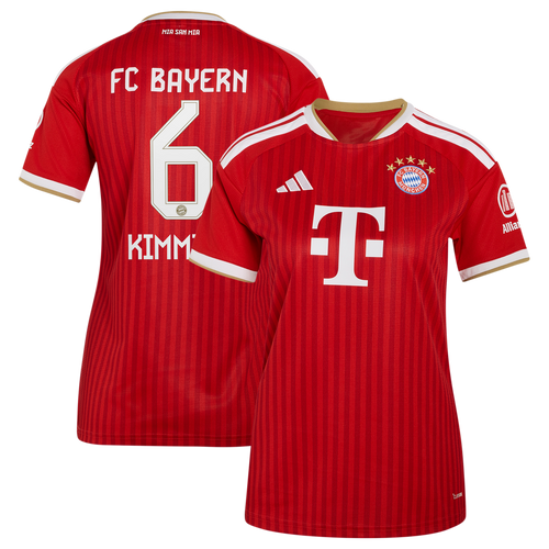 Joshua Kimmich Bayern Munich adidas Women's 2026/27 Home Replica Jersey - Red