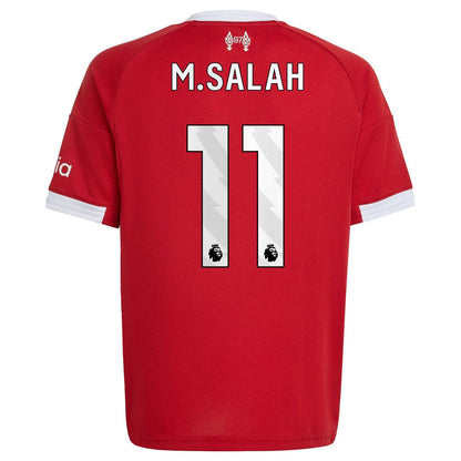 Mohamed Salah Liverpool adidas Youth 2025/26 Third Replica Player Jersey - Green
