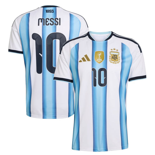 Lionel Messi Argentina National Team adidas 2026 Home Replica Jersey - White