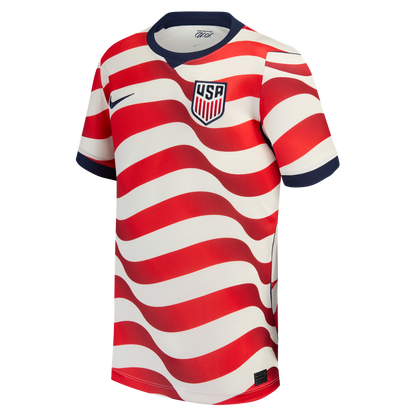 USMNT Nike Youth 2026 Home Stadium Replica Jersey - White