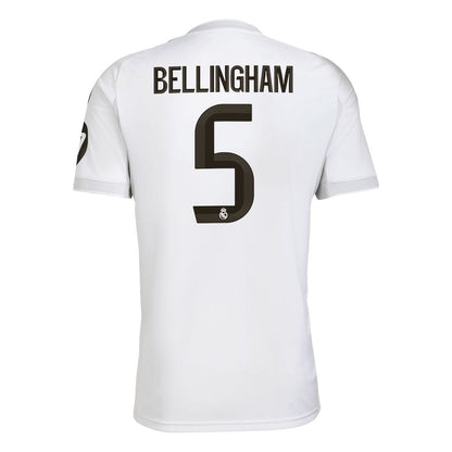 Jude Bellingham Real Madrid adidas 2025/26 Home Replica Jersey - White