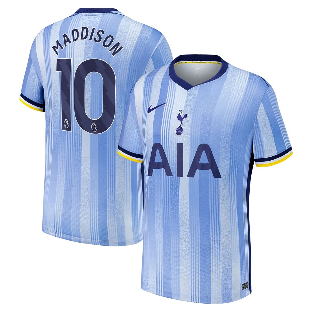 James Maddison Tottenham Hotspur Nike 2024/25 Away Replica Player Jersey - Blue