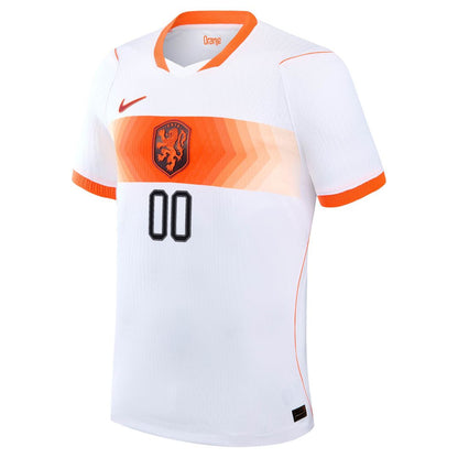 Netherlands National Team Nike 2026 Home Match Authentic Custom Jersey - Orange