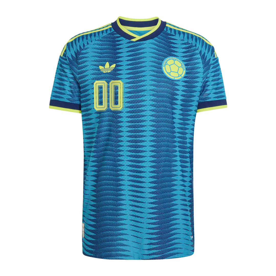 Colombia National Team adidas 2026 Home On-Field Authentic Custom Jersey - Yellow