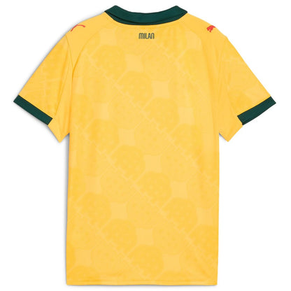 AC Milan Puma Youth 2025/26 Third Replica Jersey - Yellow