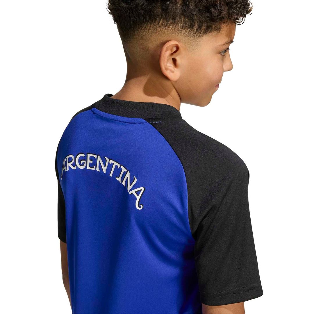 Argentina National Team adidas Youth 2026 Pre-Match Top - Blue