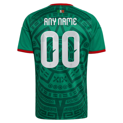 Mexico National Team adidas 2026 Home Replica Custom Jersey - Green