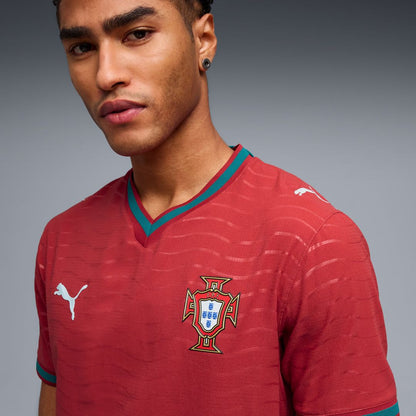 Portugal National Team Puma 2026 Home On Field Authentic Jersey - Red