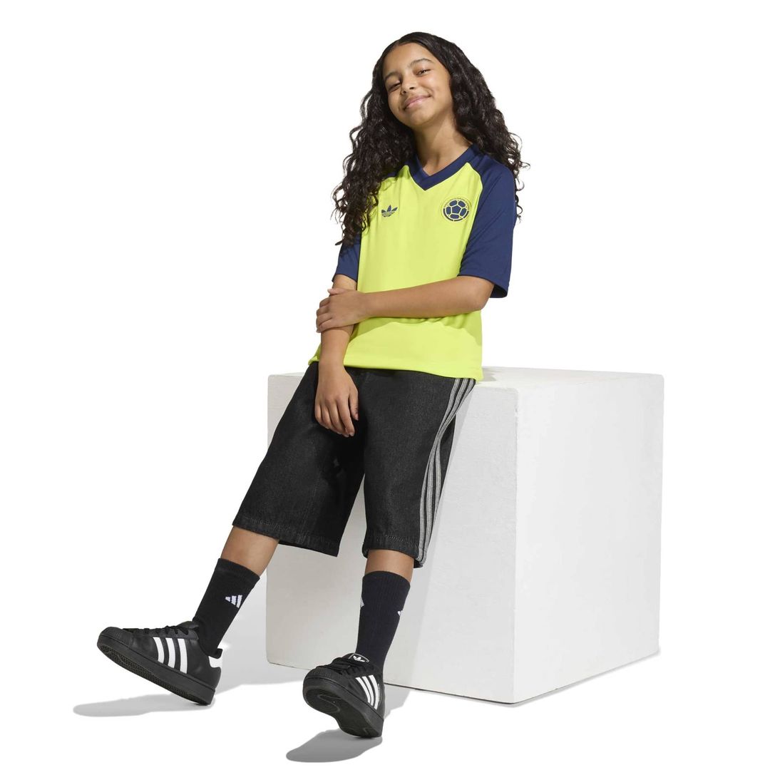 Colombia National Team adidas Youth 2026 Pre-Match Top - Orange