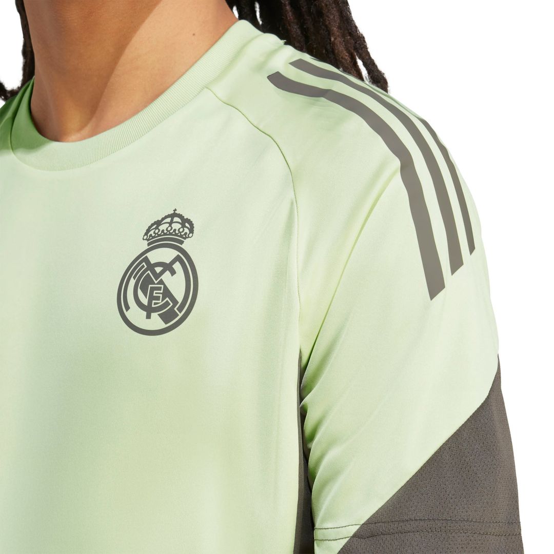 Real Madrid adidas 2025/26 AEROREADY Training Jersey - Green