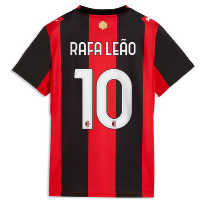 Rafael Leão AC Milan Puma Women's 2026/27 Home Replica Jersey - Black/Red