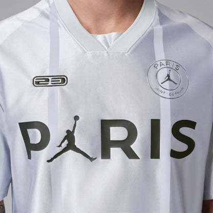 Paris Saint-Germain Jordan Brand Lifestyle Jersey - Gray