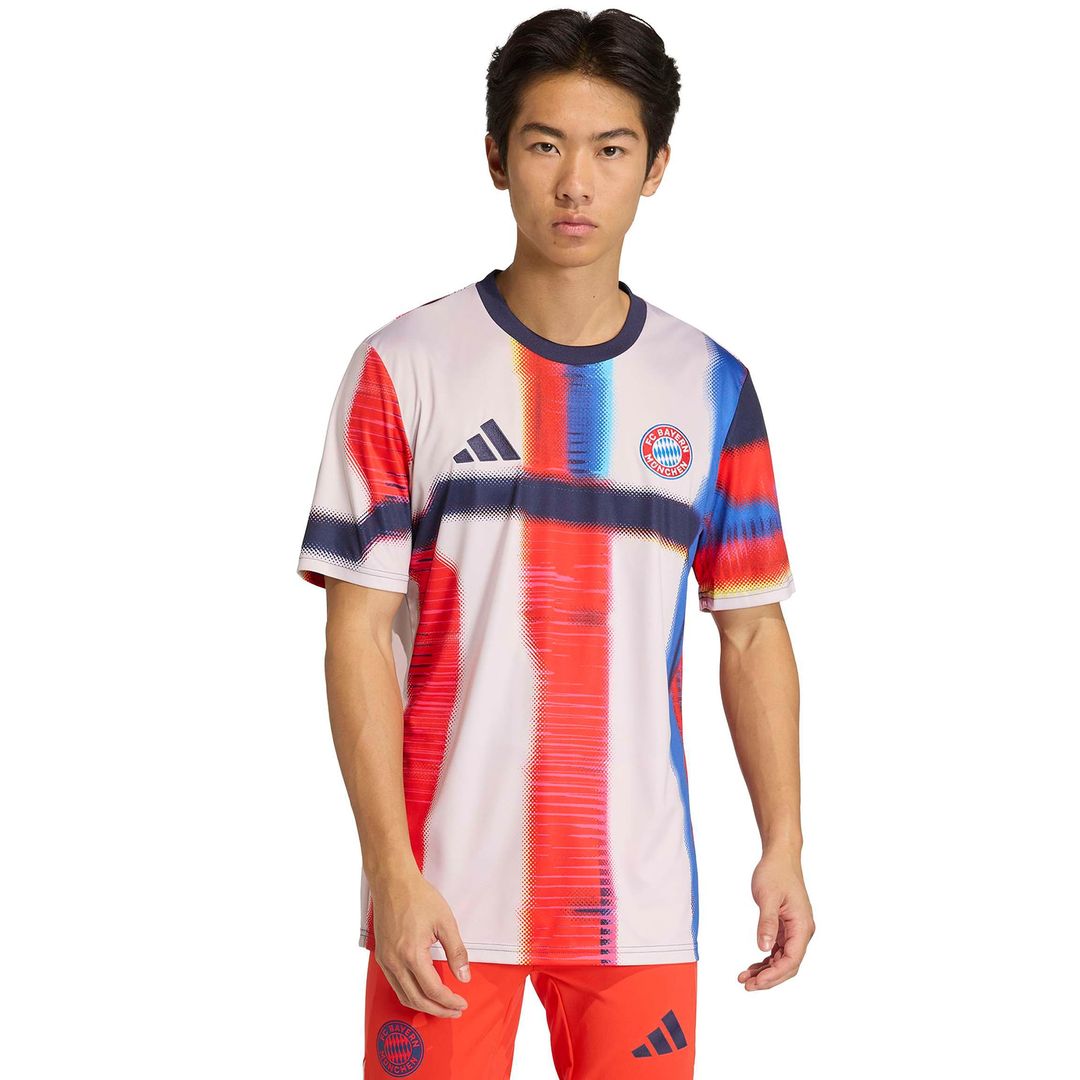 Bayern Munich adidas 2025/26 Pre-Match Training Jersey - Navy