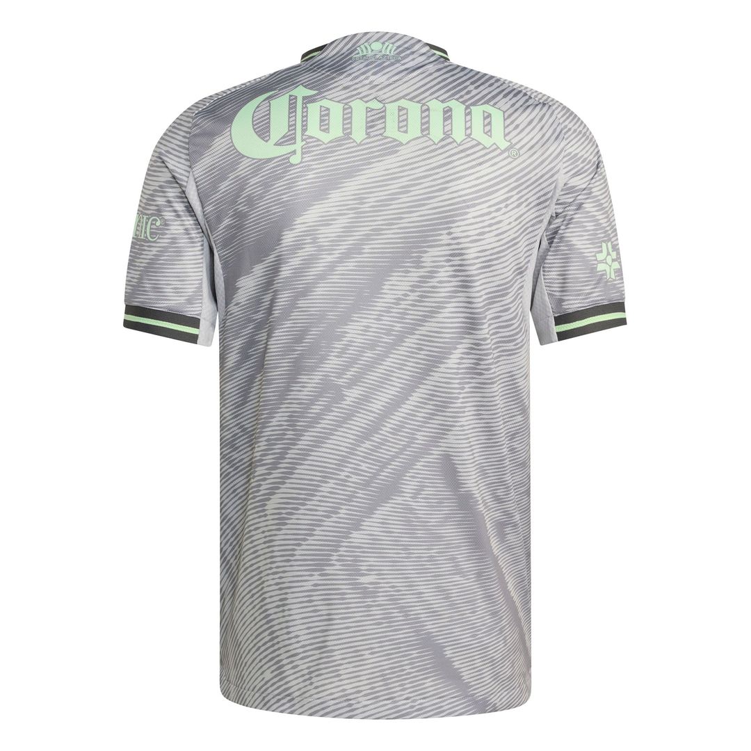 Club America adidas 2025 Third On Field Authentic Jersey - Gray
