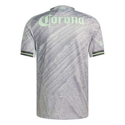 Club America adidas 2025 Third On Field Authentic Jersey - Gray