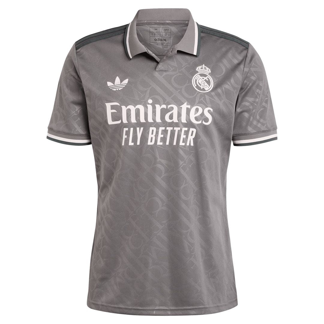 Jude Bellingham Real Madrid adidas Originals 2024/25 Third Replica Player Jersey - Charcoal