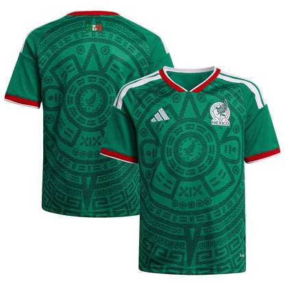Mexico National Team adidas Youth 2026 Home Replica Jersey - Green