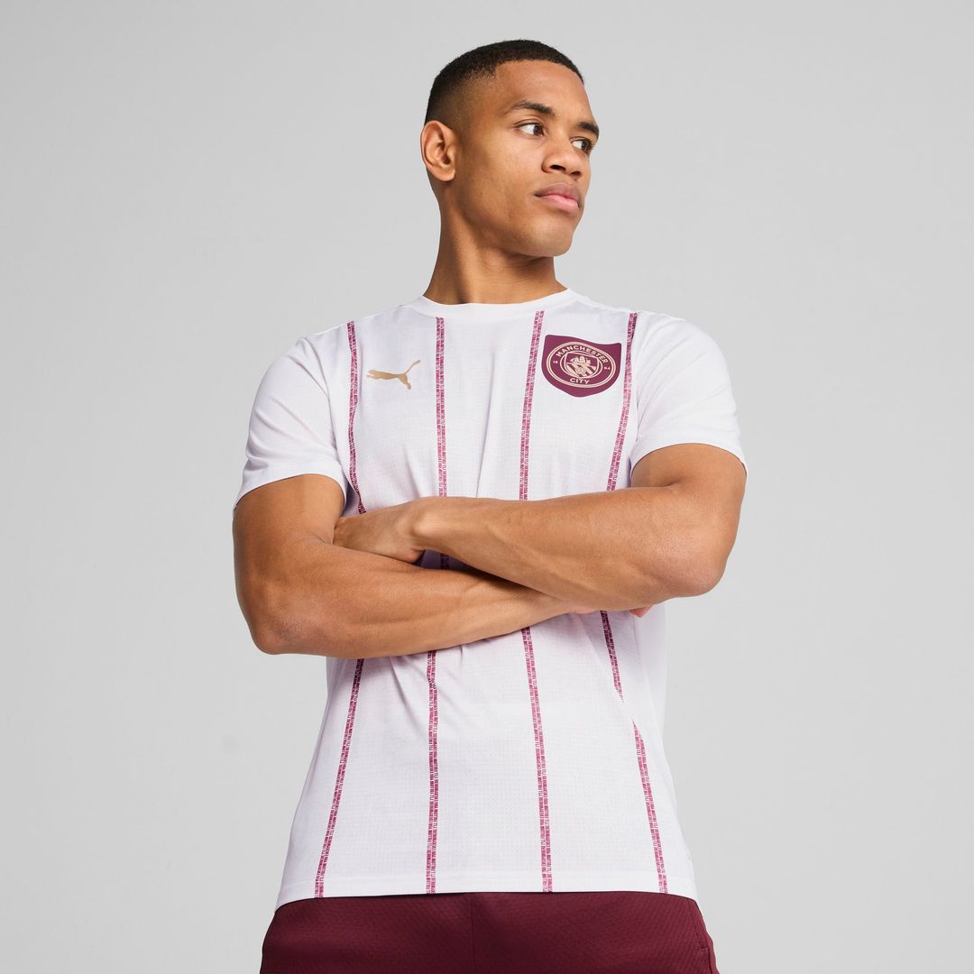 Manchester City Puma 2024/25 Pre-Match Training Jersey - Navy