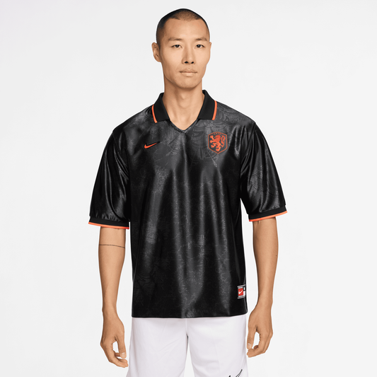 Netherlands National Team Nike Dri-FIT Energy Lifestyle Jersey - Black