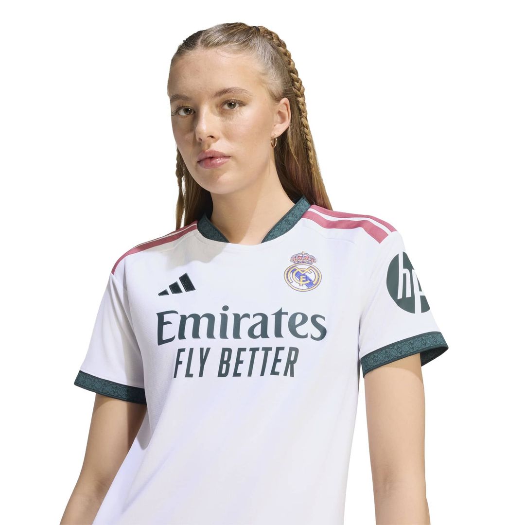 Real Madrid adidas Women's 2026/27 Home Replica Jersey - White
