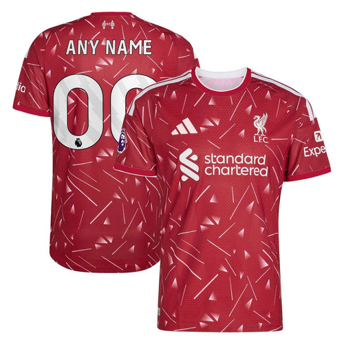 Liverpool adidas 2026/27 Home On-Field Authentic Custom Jersey - Red