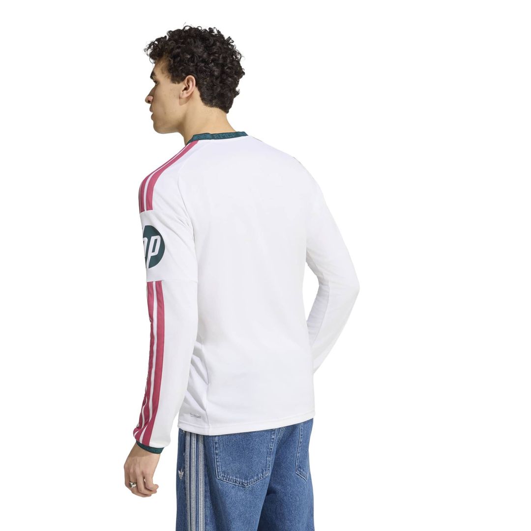 Real Madrid adidas 2026/27 Home Replica Long Sleeve Jersey - White