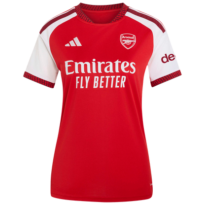 Eberechi Eze Arsenal adidas Women's 2026/27 Home Home Replica Jersey - Red