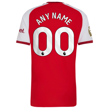 Arsenal adidas 2026/27 Home Authentic Custom Jersey - Red