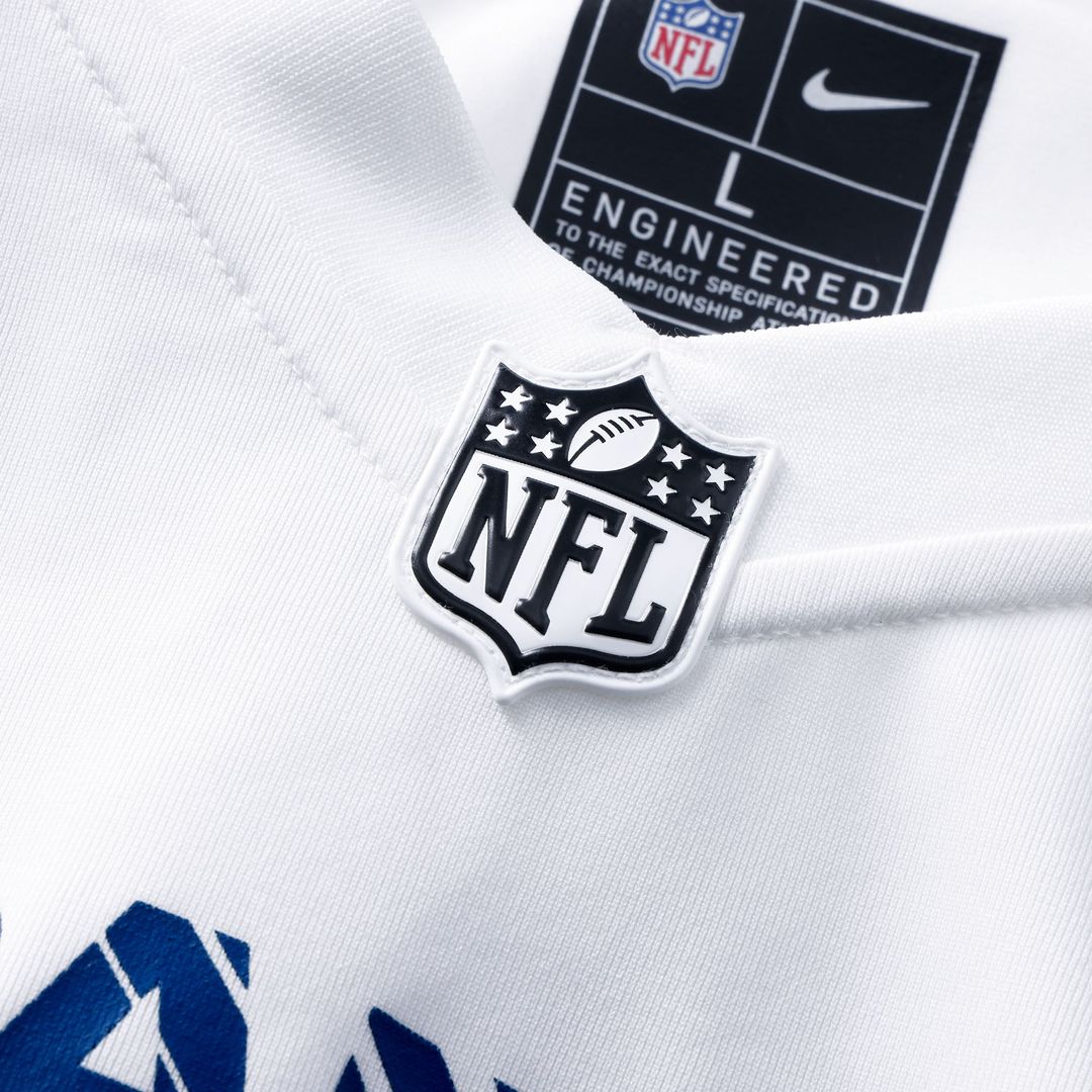 Paris Saint-Germain Nike 2025 Soccer x NFL Game Jersey - White