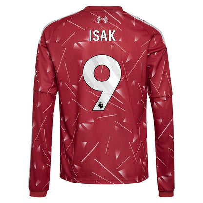 Alexander Isak Liverpool adidas Youth 2026/27 Home Replica Long Sleeve Jersey - Red
