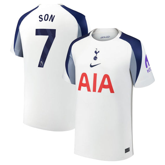 Son Heung-Min Tottenham Hotspur Nike Youth 2025/26 Home Replica Jersey - White