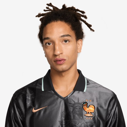 France National Team Nike Dri-FIT Energy Lifestyle Jersey - Black
