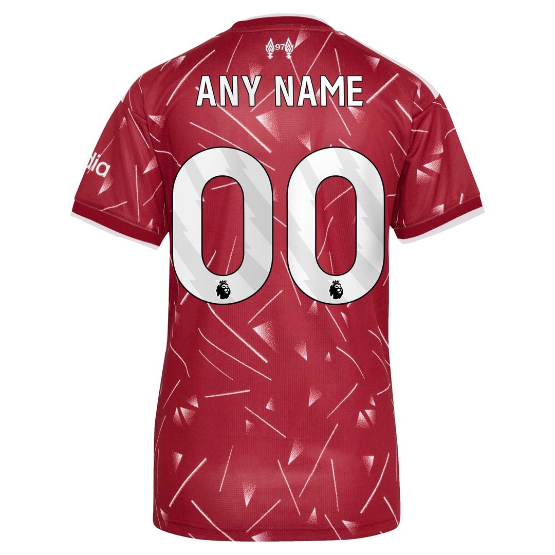Liverpool adidas Women's 2026/27 Home Replica Custom Jersey - Red