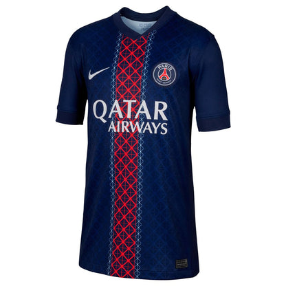 Paris Saint-Germain Nike Youth 2025/26 Home Replica Jersey - Navy
