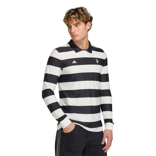 Juventus adidas x Studio Sgura 2025/26 Fourth On-Field Authentic Long Sleeve Jersey - Black